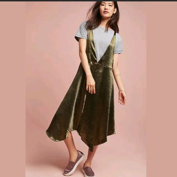 olive jumper dress